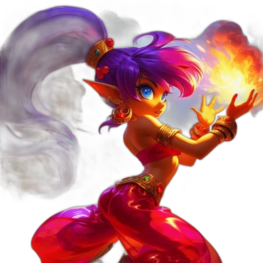dragon, staff, fantasy art, concept art transparent PNG cut-out
