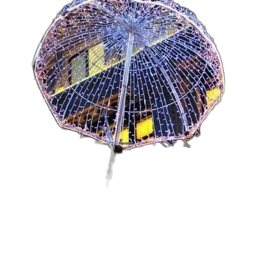 umbrella, hat, crown, jacket transparent PNG cut-out
