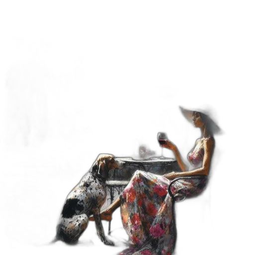 dress, animal, jewelry, mask transparent PNG cut-out