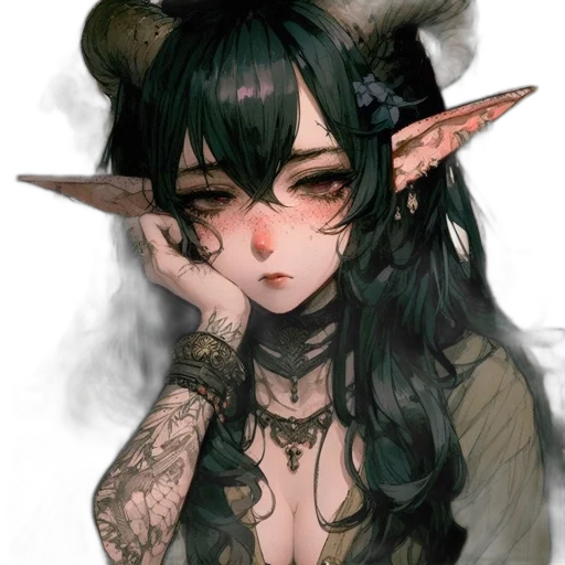 dragon, mask, creature, staff transparent PNG cut-out