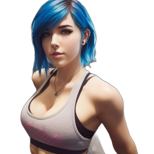 dress, robot, face, weapon transparent PNG cut-out