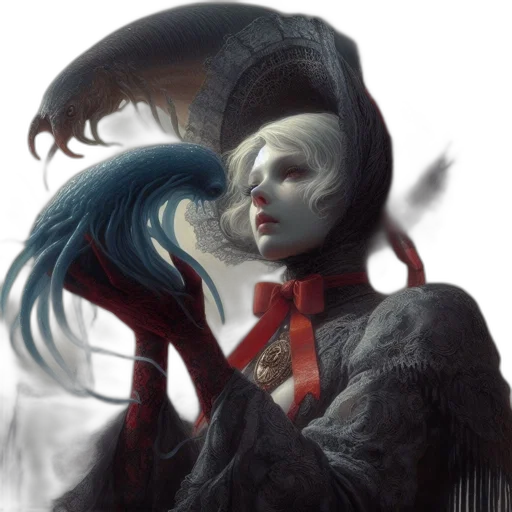 mask, creature, face, dress transparent PNG cut-out