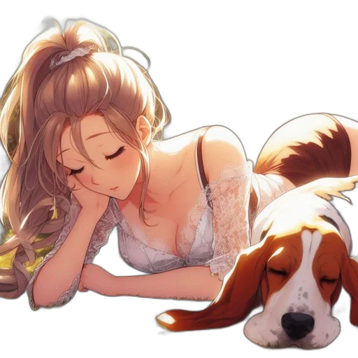 animal, creature, dress, anime transparent PNG cut-out