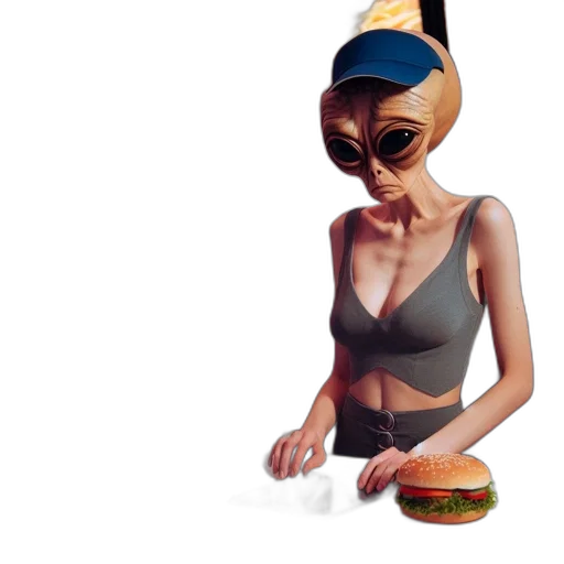 food, dress, mask, robot transparent PNG cut-out