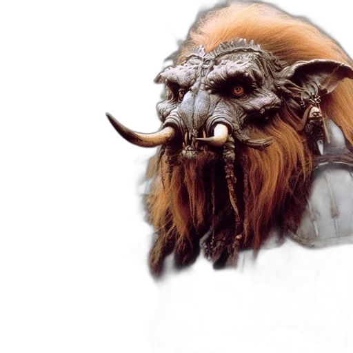 creature, dragon, mask, face transparent PNG cut-out