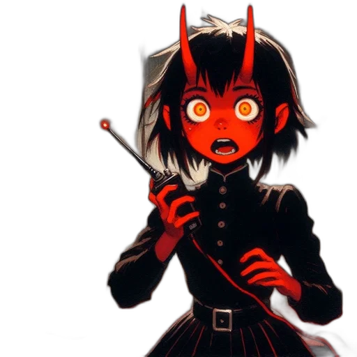staff, mask, weapon, creature transparent PNG cut-out