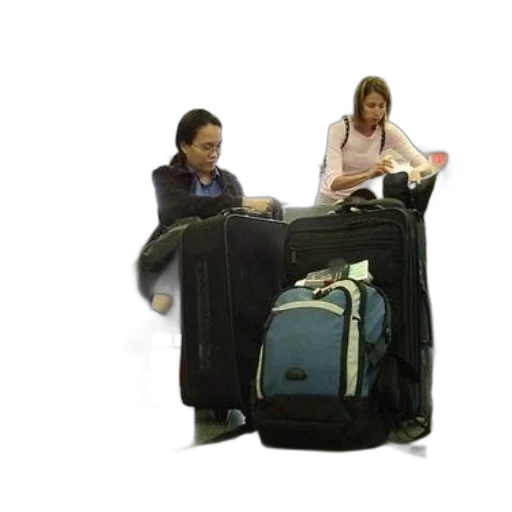 staff, furniture, 3d render, passengers transparent PNG cut-out