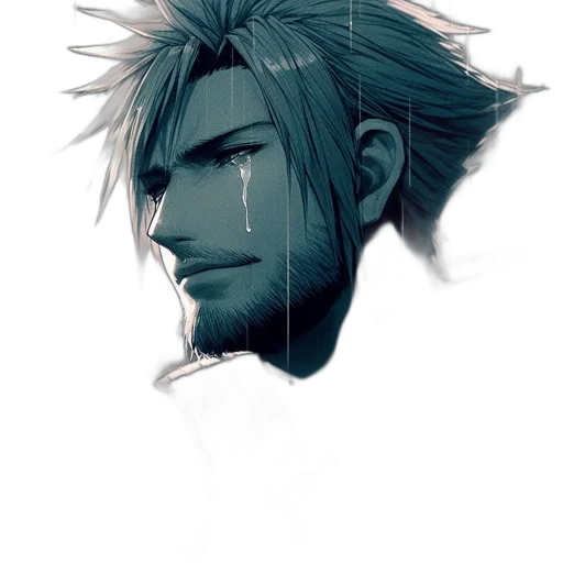 face, mask, hair, creature transparent PNG cut-out