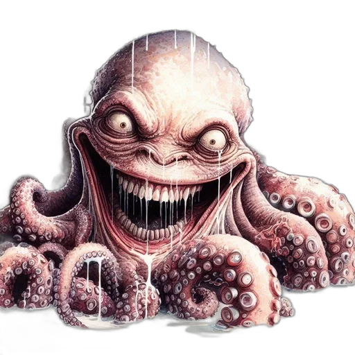 creature, animal, face, concept art transparent PNG cut-out