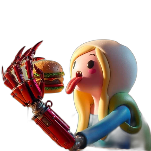 food, weapon, robot, staff transparent PNG cut-out