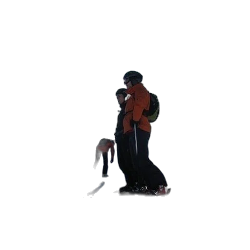 staff, jacket, weapon, robot transparent PNG cut-out