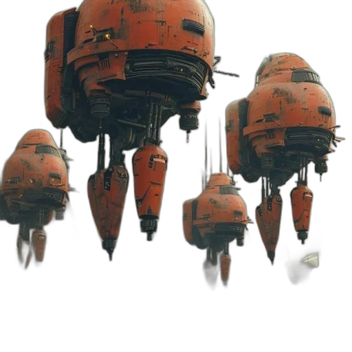 robot, weapon, mask, creature transparent PNG cut-out