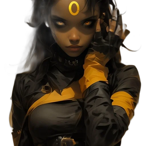 mask, face, staff, comic book art transparent PNG cut-out