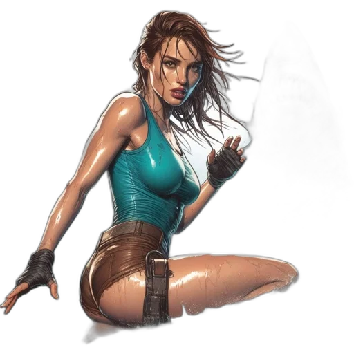 weapon, concept art, comic book art, cyberpunk transparent PNG cut-out