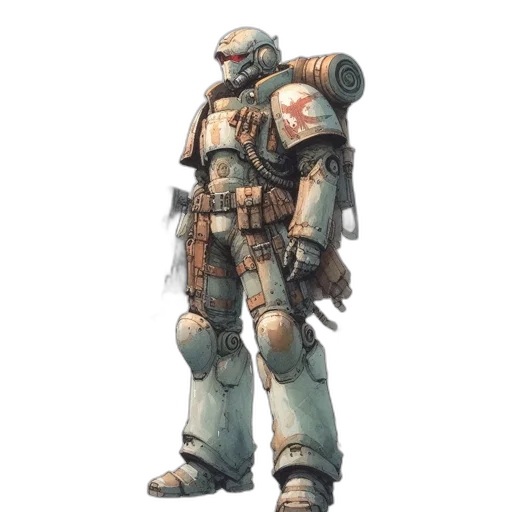 robot, weapon, creature, jacket transparent PNG cut-out