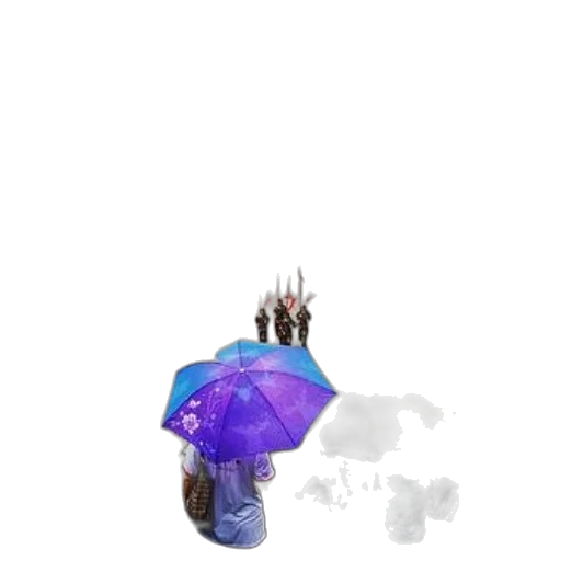 umbrella, hat, crown, weapon transparent PNG cut-out