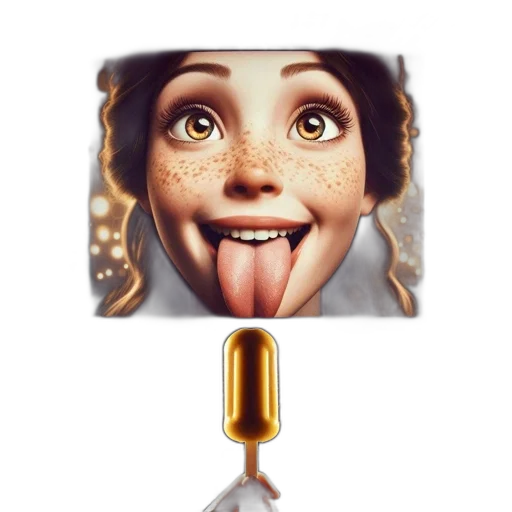 face, staff, jewelry, bottle transparent PNG cut-out