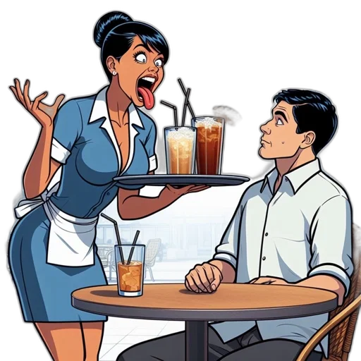 food, comic book art, cartoon, concept art transparent PNG cut-out