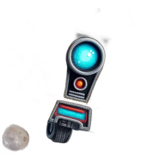 robot, jewelry, staff, weapon transparent PNG cut-out