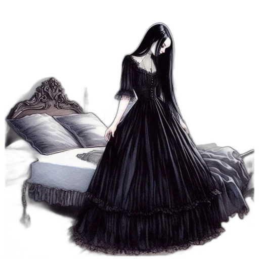 dress, furniture, mask, concept art transparent PNG cut-out