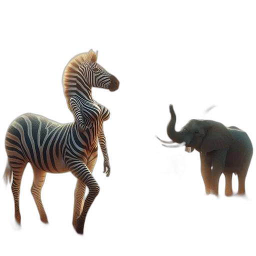 animal, creature, 3d render, concept art transparent PNG cut-out