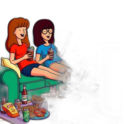 cartoon, concept art, comic book art, fire transparent PNG cut-out