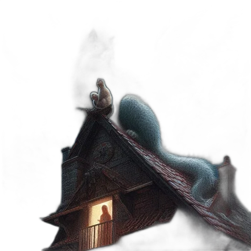 building, dragon, mask, creature transparent PNG cut-out