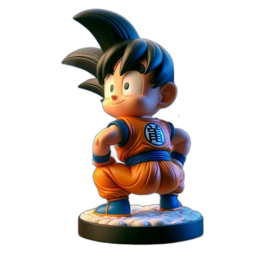 3d render, concept art, 3d-rendered, figurine transparent PNG cut-out