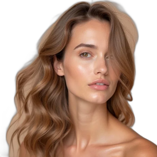 hair, face, crown, jewelry transparent PNG cut-out