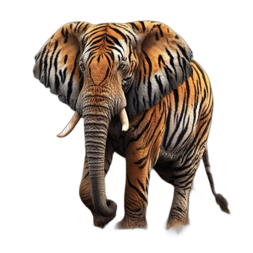 animal, creature, photorealistic, 3d render transparent PNG cut-out