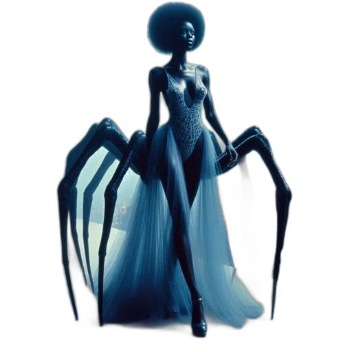 dress, creature, robot, concept art transparent PNG cut-out