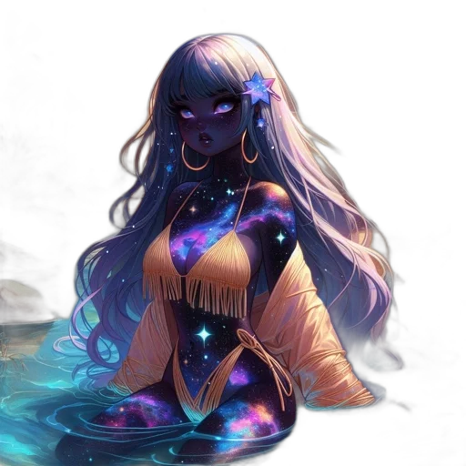 dress, creature, fantasy art, concept art transparent PNG cut-out