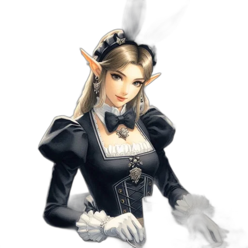 staff, dress, crown, mask transparent PNG cut-out