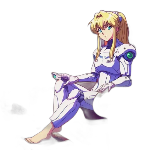 robot, sword, staff, dress transparent PNG cut-out