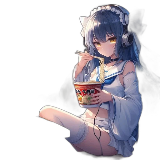 food, robot, hat, creature transparent PNG cut-out