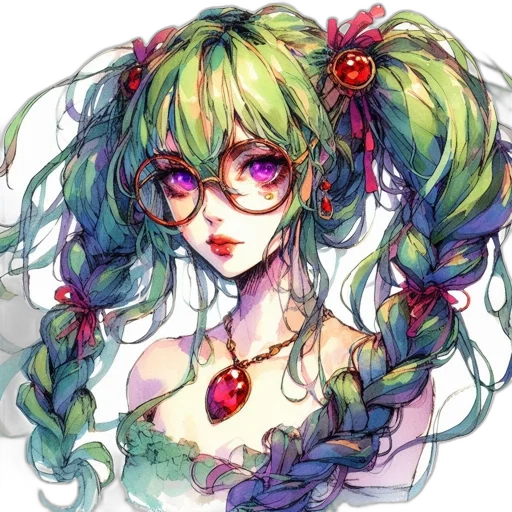 dress, flower, staff, crown transparent PNG cut-out