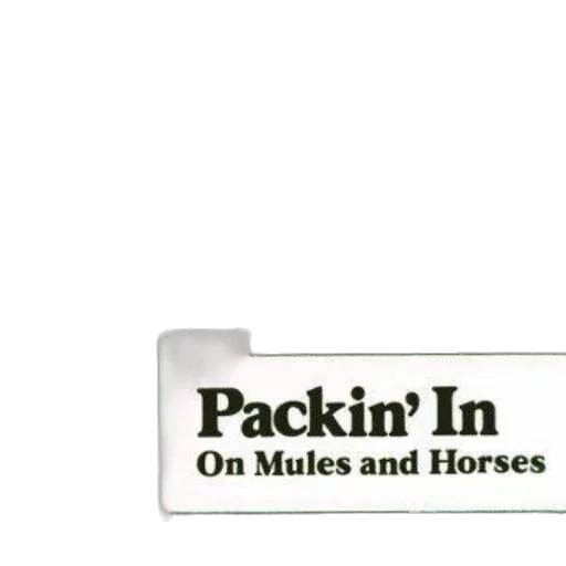 packin, mules, horses, book transparent PNG cut-out
