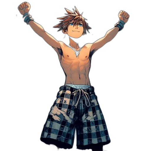 pixel art, concept art, anime, 3d render transparent PNG cut-out