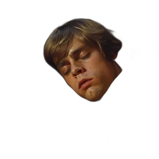face, mask, staff, hair transparent PNG cut-out