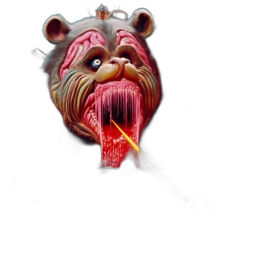 staff, mask, creature, animal transparent PNG cut-out