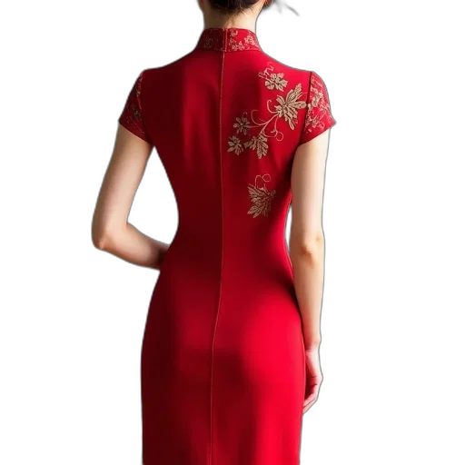 dress, jewelry, photorealistic, 3d render transparent PNG cut-out