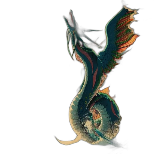 dragon, creature, animal, weapon transparent PNG cut-out