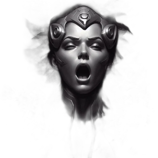 mask, face, creature, crown transparent PNG cut-out