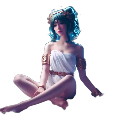 dress, crown, fantasy art, concept art transparent PNG cut-out