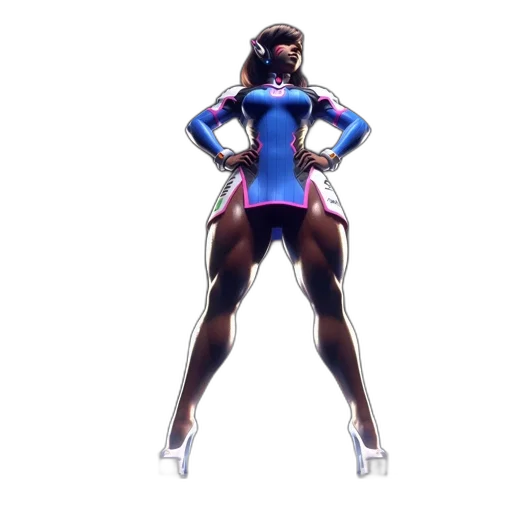 robot, dress, weapon, staff transparent PNG cut-out