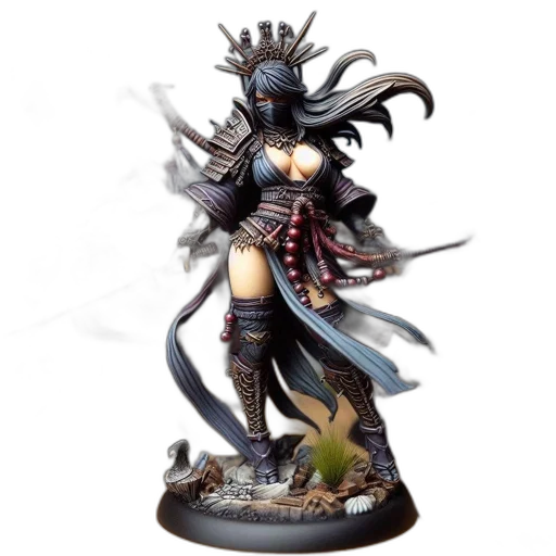 concept art, fantasy art, intricately, sculpted transparent PNG cut-out