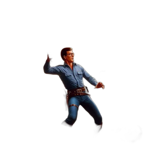 jacket, pixel art, 3d render, concept art transparent PNG cut-out
