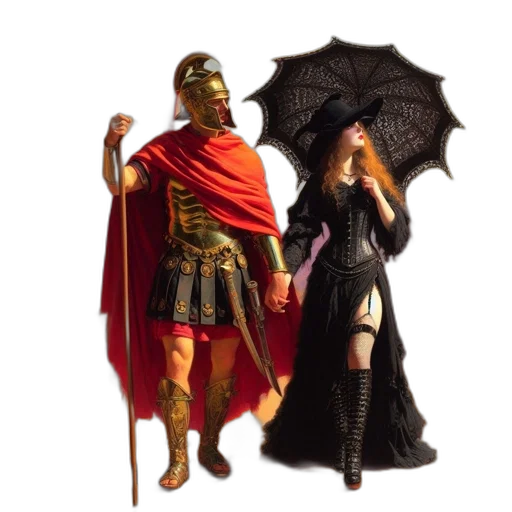 umbrella, concept art, fantasy art, rain transparent PNG cut-out