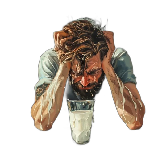face, jacket, mask, hair transparent PNG cut-out