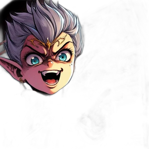 face, creature, dragon, concept art transparent PNG cut-out